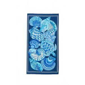 NEW INOUI EDITIONS galapagos towel in blue